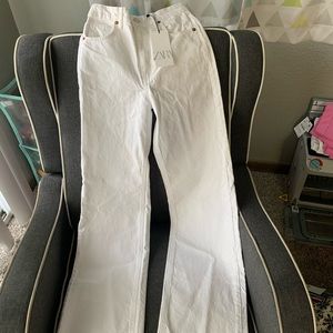 Zara wide leg High-rise fall links brand new jeans